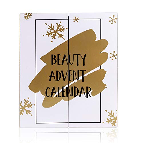 accentra Beauty Adventskalender 2022 für Frauen mit 24 Make-up, Kosmetik und Accessoires Produkten für eine abwechslungsreiche und stylische Adventszeit