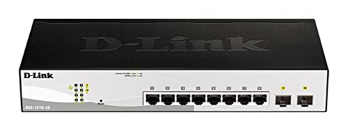 D-Link D-Link DGS-1210-10 10-Port Layer2 Smart Managed Gigabit Switch