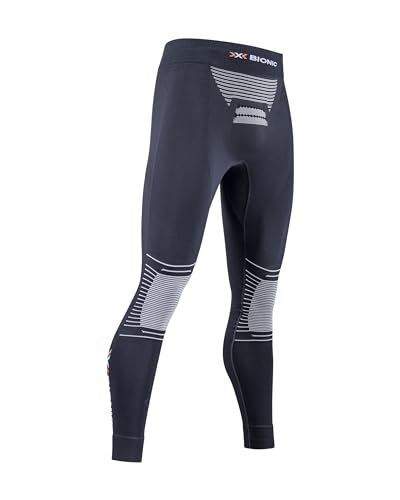X-Bionic Herren Energizer 4.0 Men Pants, Opal Black/Arctic wh, S