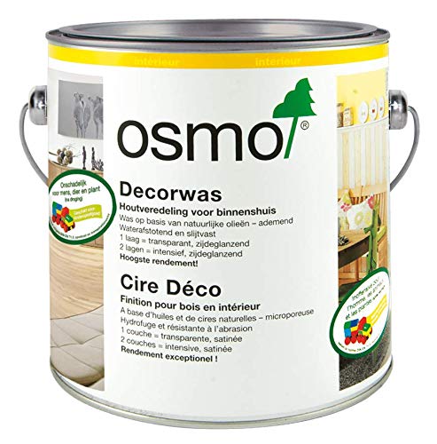 Osmo Decorwas Transparant 3103 Eiken licht 0,125 liter 3103 Eiken licht Wash- effect voor meubel, keuken of deur