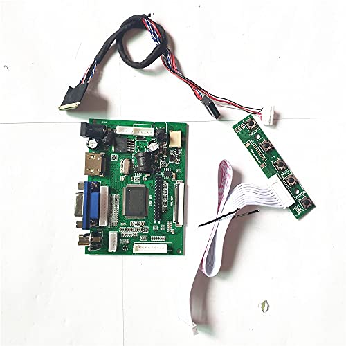 Für LP156WH3 (TL)(C1)/(TL)(C2)/(TL)(D1)/(TL)(E1)/(TL)(F1) LVDS 1366768 WLED LCD 40Pin HDMI-kompatibel + VGA+2AV Controller Board (LP156WH3 (TL)(C1))