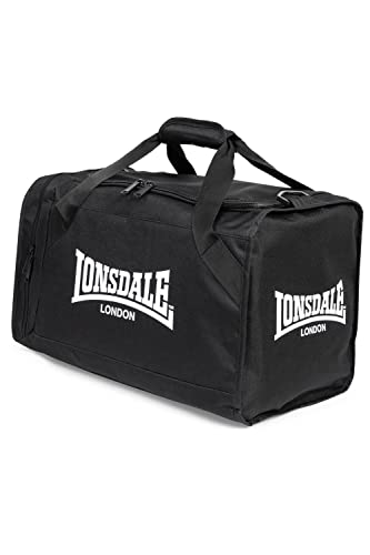 Lonsdale Sporttasche SYSTON Black/White 30 L