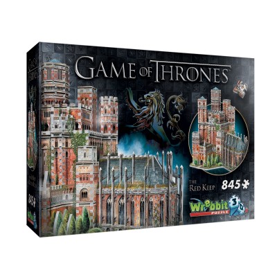 Wrebbit 3D 3D Puzzle - Game of Thrones - The Red Keep 845 Teile Puzzle Wrebbit-3D-2017 2