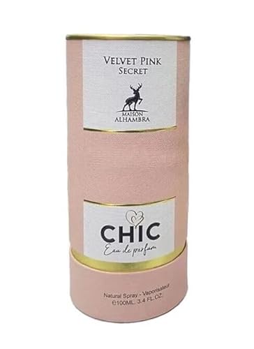 Maison Alhambra Perfumes Chic Velvet Pink Secret Eau de Parfum 100ml