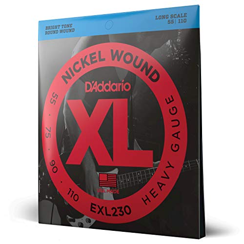 D'Addario EXL230 Bass Saitensatz Long 055' - 110'