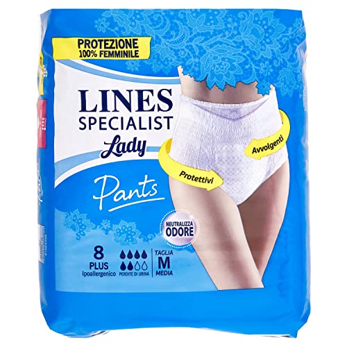 Linien Specialist Pants Plus Größe Monate saugfähig für Urin