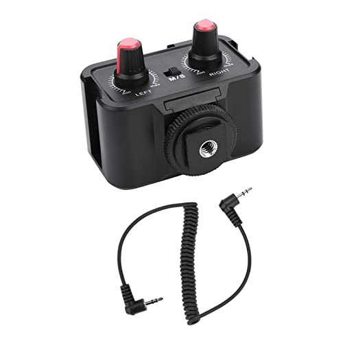 Ultraleichter, verschleißfester Kameramischer-Adapter, Kameramikrofon-Audiomischer, langlebig für Fotoliebhaber