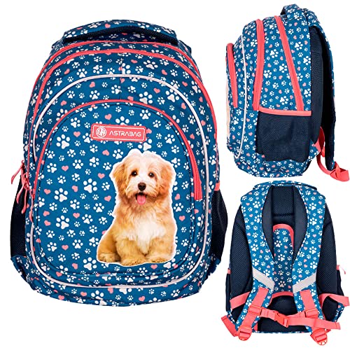 Backpack ASTRABAG CUTE PUPPY, AB330