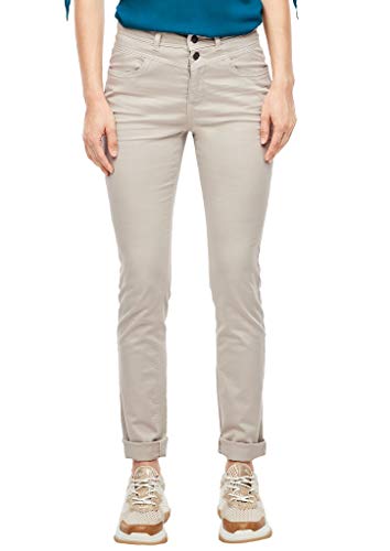 Q/S designed by - s.Oliver 510.10.004.18.180.2040656 Jeans, Damen, Beige 32/30 EU