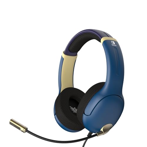 PDP Airlite Headset Wired Hyrule Blue