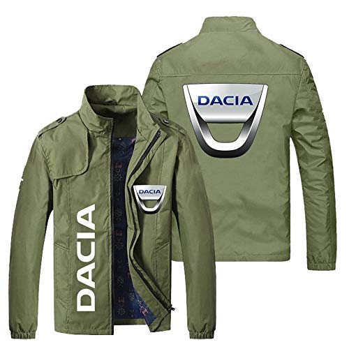 Outwear Herrenjacke - Dacia Prin Jacken Stehkragen Business Casual Teenager Jacken Winddicht Radfahren Jersey D-X-Large