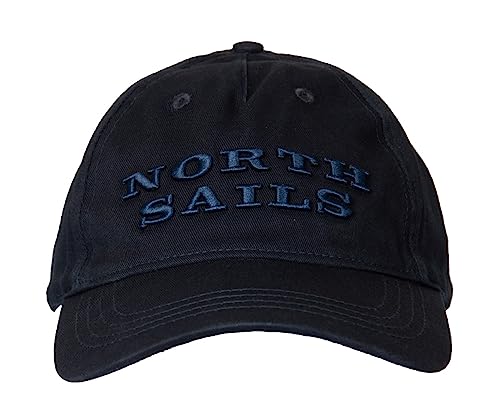 NORTH SAILS Baseballkappe Mann verstellbare Kappe mit Schirm Artikel 623207 Baseball, 0787 Dark Denim, Einheitsgröße