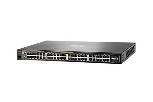 HP Aruba 2530-48G-PoE+ Switch 48x 10/100/1000 PoE+ 4x Giga"bit SFP J9772A