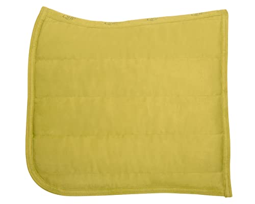 QHP Dressur Pad Puff Pad Sattel Pad Anatomic (gelb)