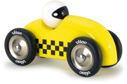Vilac Checkers 2283 Holz Rally Auto Spielzeug, groß