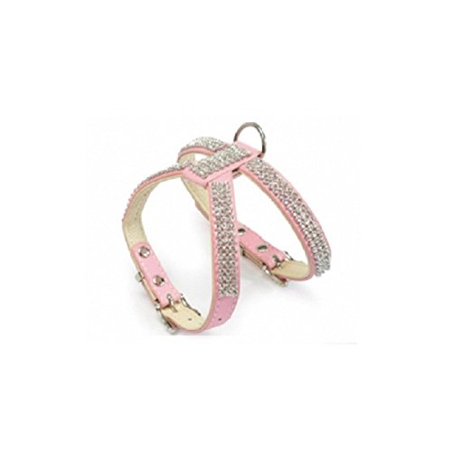 Luxus Hundegeschirr ´Capri´ (pink) - S