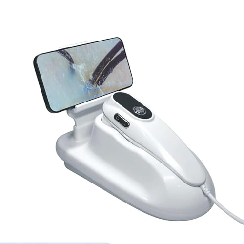 50x/200x Hautanalysator, USB-Kopfhautdetektor-Mikroskop für Haarfollikeltests, intelligente digitale Lupe