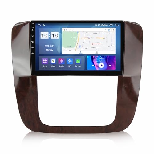 Android 11 Unterstützt Wireless Carplay Android Auto Autoradio Mit HiFi Für Chevrolet Tahoe 2012, HD 9 Zoll Touchscreen Mit GPS WiFi USB FM RDS AHD Rückfahrkamera + Lenkradsteuerung (Size : M400S - 8