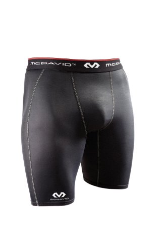 McDavid Herren Kompressionshose HDC Shorts, Schwarz, XL (Herstellergröße: XL)