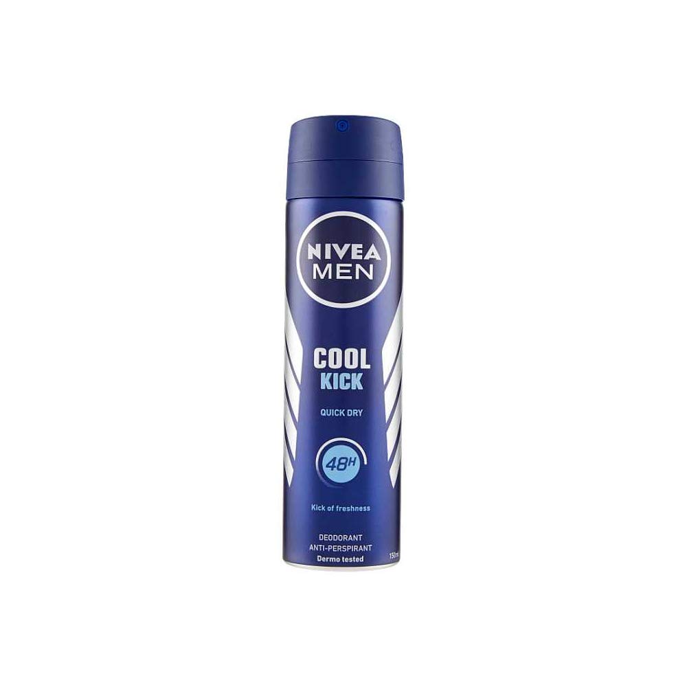 12 x NIVEA Deo Herren Spray For Men Cool Kick 150 ml