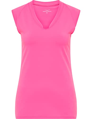 Venice Beach T-Shirt V-Ausschnitt VB ELEAM XL, pink Sky