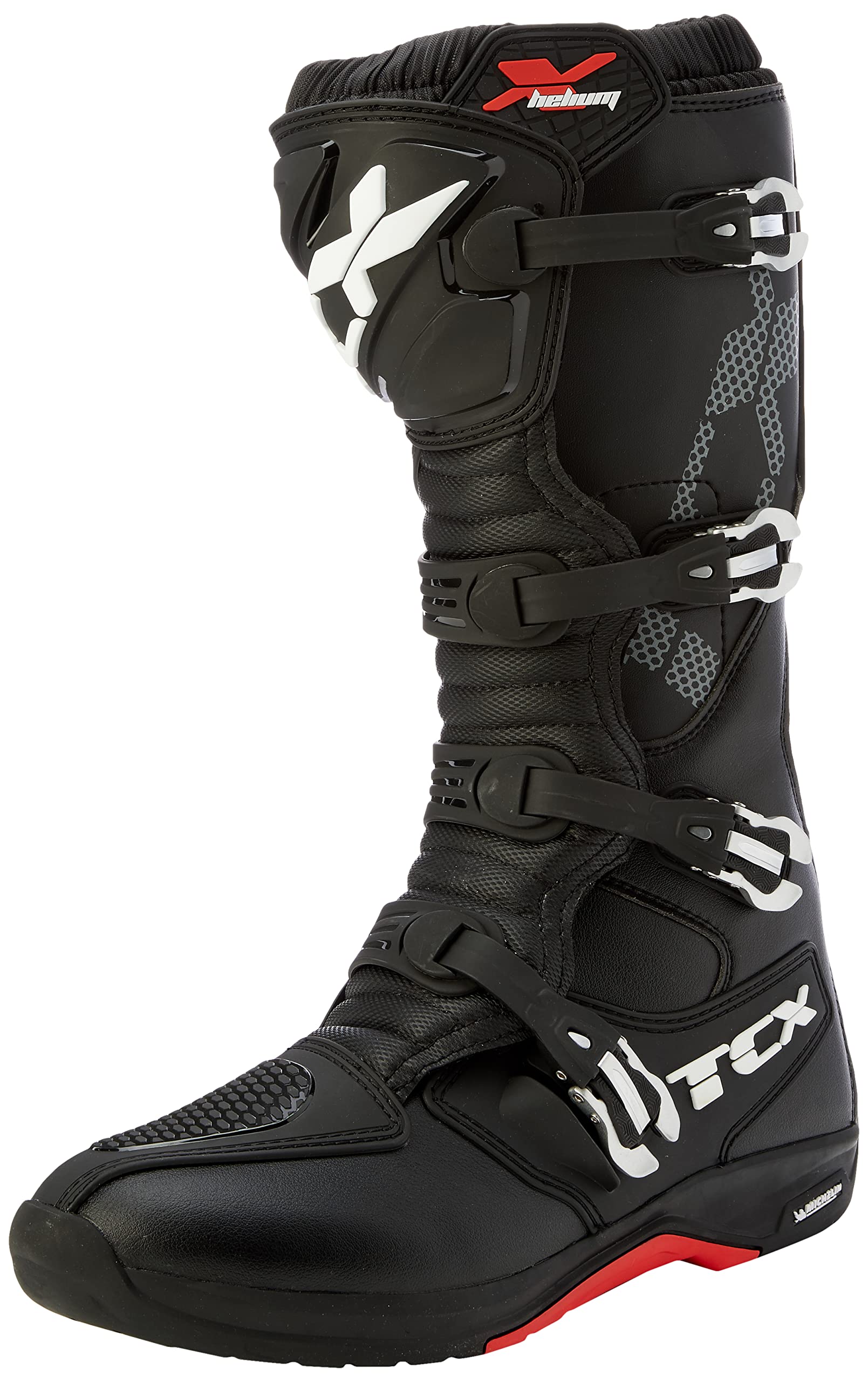 TCX Herren X-Helium Michelin Motorradstiefel, Schwarz, 43 EU