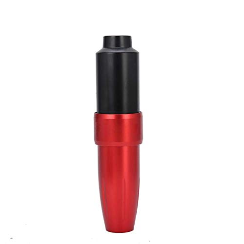Tattoo Pen, rutschfester Liner & Shader Tattoo Pen mit leistungsstarkem Motor & LED Licht(rot)