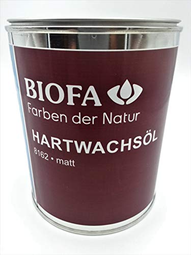 Biofa Biona Hartwachsöl matt, Holzoberflächen Innen, extra matt (1,0 L)