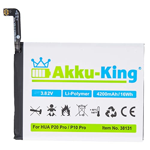 Akku kompatibel mit Huawei HB436486ECW - Li-Polymer 4200mAh - für Mate 10, Mate 10 PRO, P20 PRO