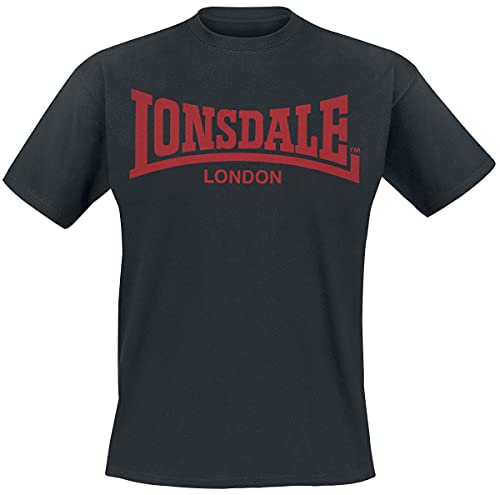 Lonsdale Herren T-Shirt Normale Passform LL008 ONE Tone
