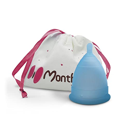 MonthlyCup - Menstruationstasse Made in Sweden | Gr. Normal | für leichte bis starke Zyklen | Wiederverwendbarer | 100% Medizinisches Silikon