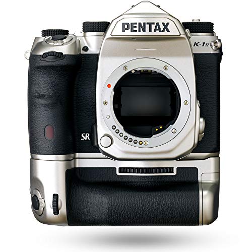 PENTAX K-1 Mark II Silver Edition: DSLR-Kameragehäuse in limitierter Stückzahl: 36,4 MP KB-Vollformat, 5 Achsen, Wetterfest, staubdich, exklusiv mit silbernem Batteriegriff und Zusatzbatterie,