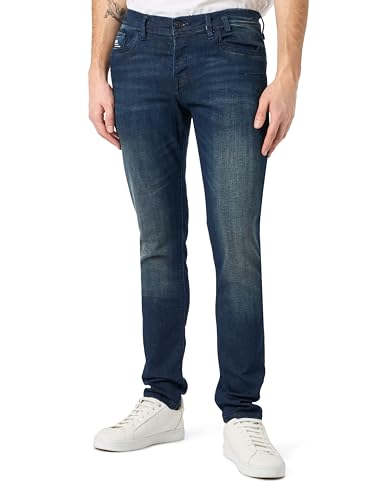 LTB Jeans Herren SERVANDO X D Tapered Fit Jeans , Blau (Alloy Wash 51536) , W33/L34