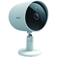 D-Link DCS-8302LH mydlink Full HD Outdoor Wi-Fi Camera (Nachtsicht, KI-Basierte Personenerkennung, Two-Way Audio, 85 dB Siren, SD/Cloud Video Recording, Ethernet, ONVIF, Alexa, Google Assistant)