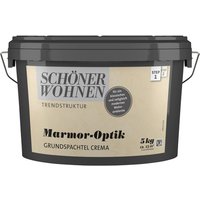 SCHÖNER WOHNEN FARBE Spachtelmasse »Marmoroptik Grundspachtel crema«, 5 kg