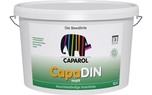 Caparol CapaDIN Größe 12,5 LTR, Farbe antikweiß