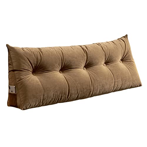 QQY Rechteckiges Lesekissen, Große Rückenlehne Lendenkissen Positionierung Zurück Unterstützung Bolster Für Bett Sofa Couch (Color : G, Size : 59X20"/150x50cm)