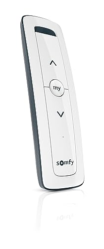 Somfy Situo 1 Pure Remote - Einkanal-Ersatzfernbedienung für Somfy Jalousien & Shades - Handheld Omnidirektionale Fernbedienung - mySomfy speichert Ihre Lieblingsposition - Sauberer Weißton - #1870571