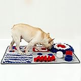 Gorgebuy Schnüffelteppich - Schnüffelteppich für hunde, Interaktives Spielzeug Haustier Hunde Katzen,50*75cm