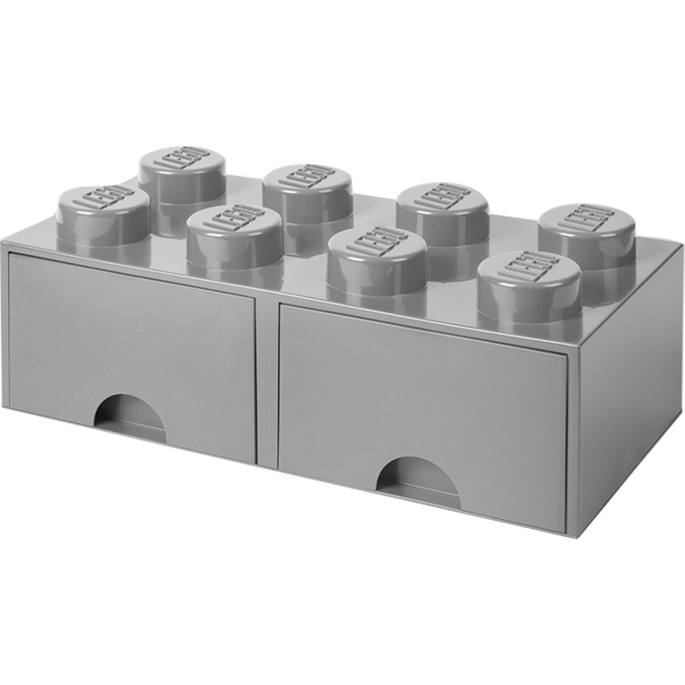 LEGO Brick Drawer 8 grau, Aufbewahrungsbox