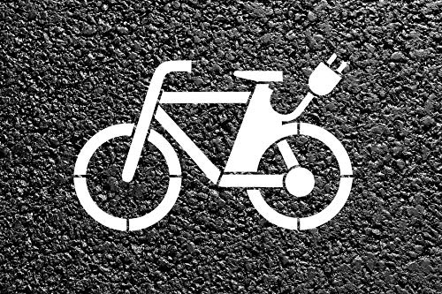 E-Bike Bodenmarkierungs-Schablone