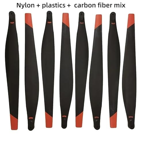 ETLIN 8 stücke Carbon Fiber Nylon Klingen Prop Propeller for DJI R5018 Agras T25 Drone Zubehör (Nicht Original) (Color : Nylon Blades)