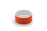 Magisso 90406 Cooling Ceramics Pet Bowl/Slow Feeding, M, orange