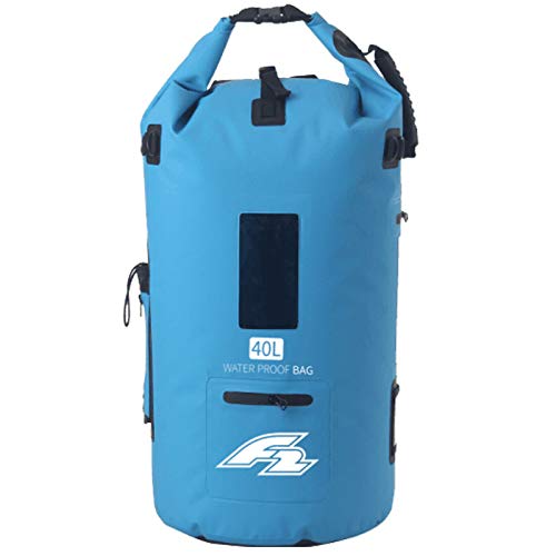 F2 Aqua Dry Bag 40 Liter 28 x 75 cm ~ Waterproof WASSERFESTER Sack Rucksack
