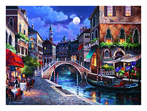 Anatolian Puzzle 1000 Teile - Street of Venedik II | Puzzle Größe 66x48cm (H)