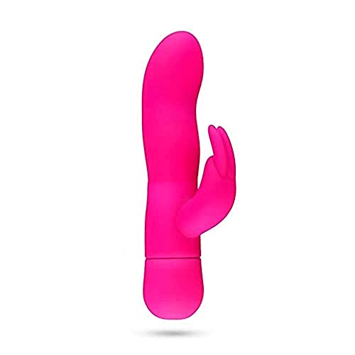 Vibratoren für Sie Klitoris und G-Punkt LIEBESHASE, Rabbit Vibro Massagestab Sexspielzeug für Frauen und Paare mit 10 Vibrationsfrequenz, Rosa