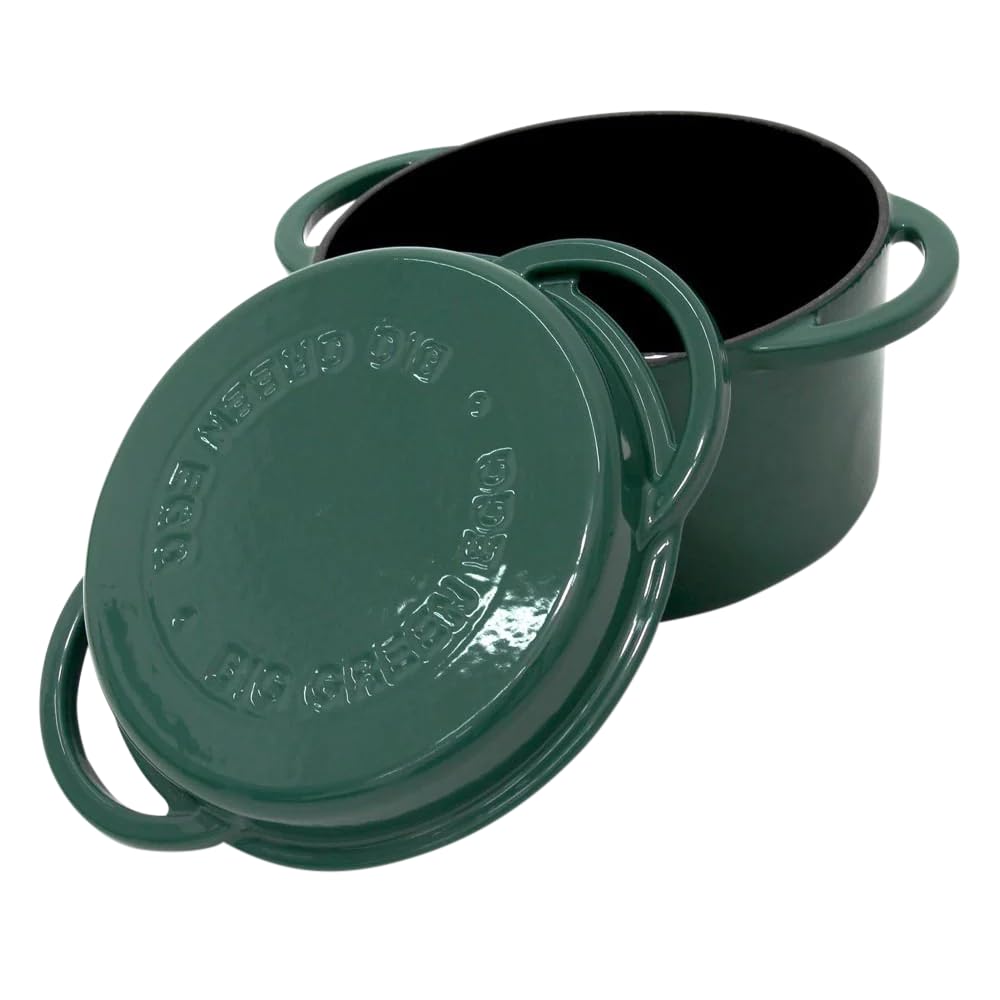 Big Green Egg Green Dutch Oven Round