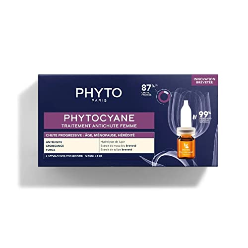 Phyto Botanical Power Phytocyane Tratamiento Anticaída Progresiva Mujer 12 X 5 Ml Mujer