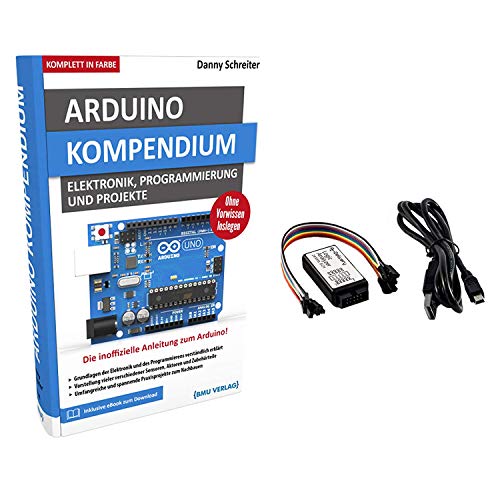 AZDelivery Großes Arduino Kompendium Buch mit gratis Logic Analyzer