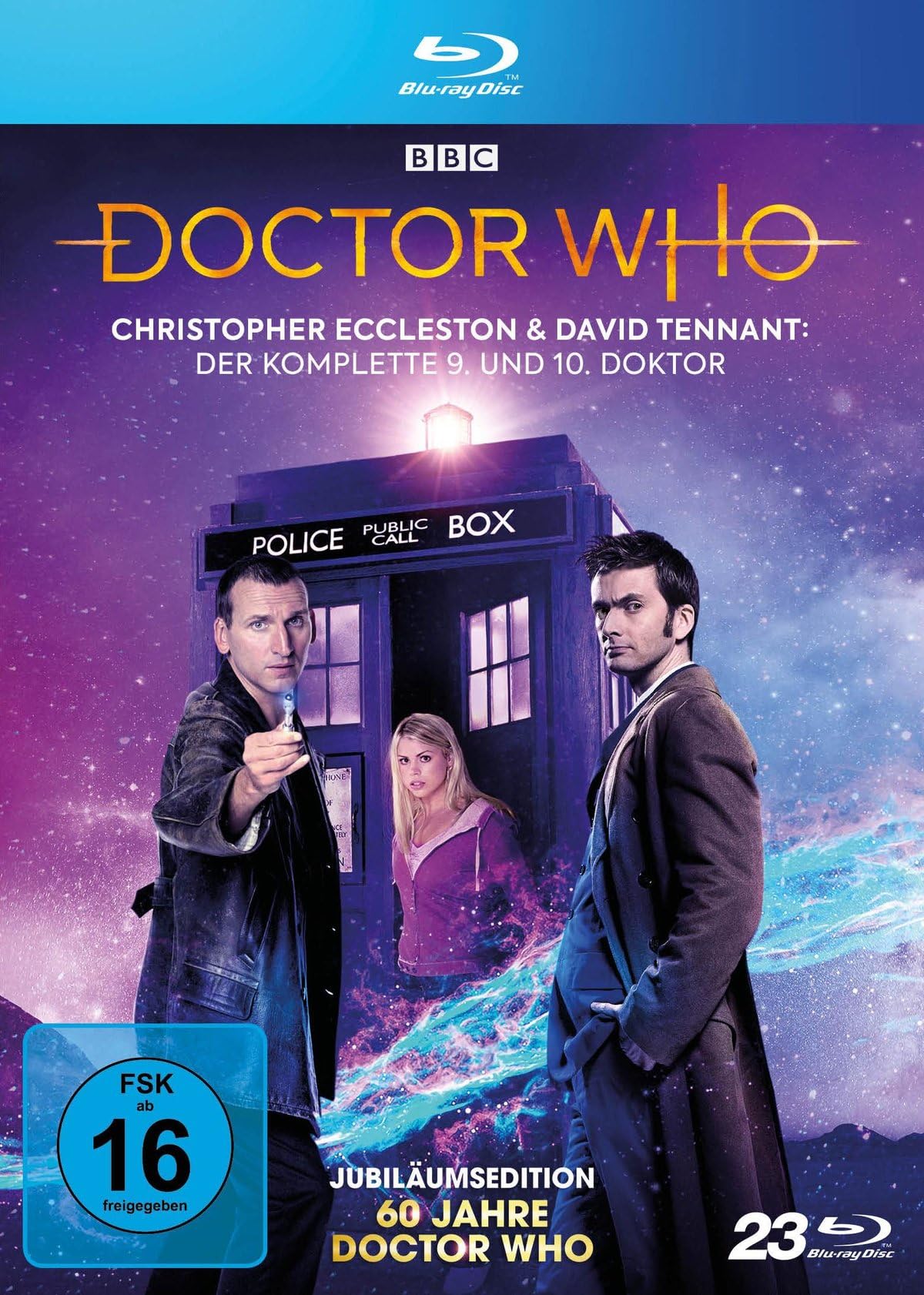 Doctor Who - Die Christopher Eccleston und David Tennant Jahre: Der komplette 9. und 10. Doktor - 60 JAHRE DOCTOR WHO BOX LTD. [Blu-ray]